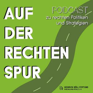 Das Logo des Podcasts: Auf der rechten Spur - zu rechtern Politik und Strategie